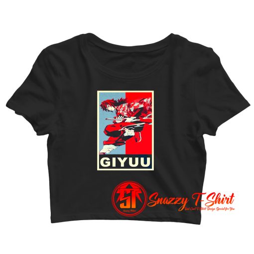 Giyu tomioka Poster Classic Crop Top Shirt