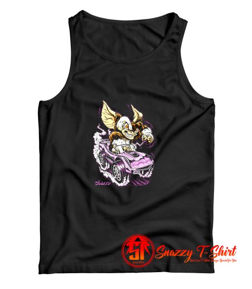 Gizmo Gremlins Psycho Rat Fink Parody Tank Top