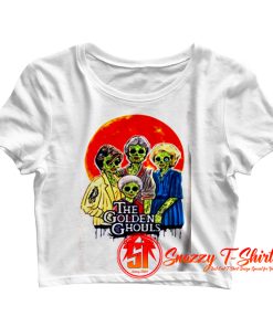 Golden Girls Vintage The Golden Ghouls Crop Top Shirt