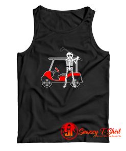 Golfer Skeleton Tank Top