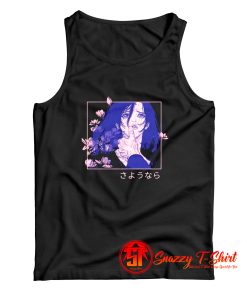 Goodbye Sad Girl Anime Tank Top