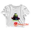 Goosebumps Haunted Mask Crop Top Shirt