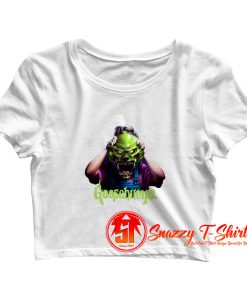 Goosebumps Haunted Mask Crop Top Shirt