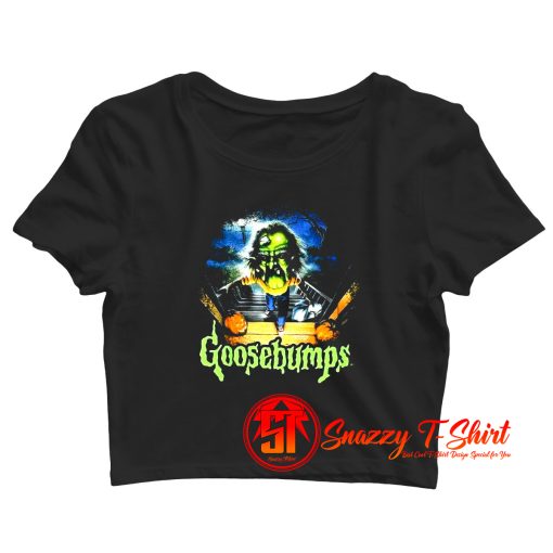 Goosebumps Trick Or Treat Crop Top Shirt