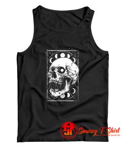 Gothic Skull Moon Phases Tank Top