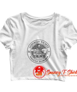 Gozerian Society Crop Top Shirt