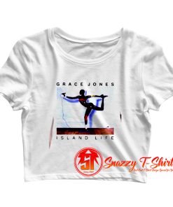 Grace Jones Crop Top Shirt