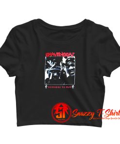 Gravediggaz Nowhere to Run Hip Hop Crop Top Shirt