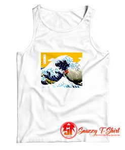 Great Wave Off Kanagawa Parody Tank Top