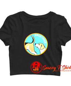 Greetings Dog 2020 Crop Top Shirt