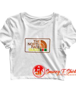 Gucci x The North Face Beige Crop Top Shirt