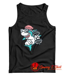 Gym Shark Cartoon Tank Top