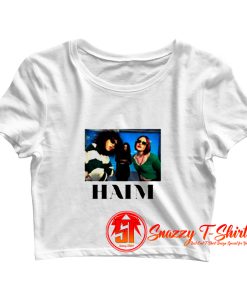 HAIM tee Classic Crop Top Shirt