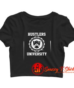 HUSTLERS UNIVERSITY Crop Top Shirt
