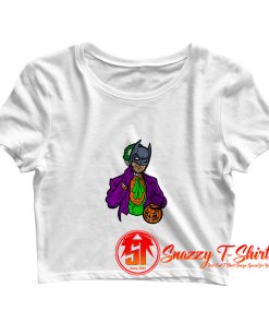 Ha Ha Halloween Costume Crop Top Shirt