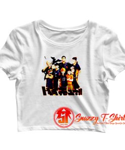Haikyuu art Crop Top Shirt