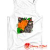 Halloween Pumpkin Black Cats Tank Top