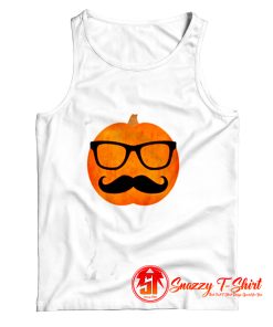 Halloween Pumpkin Hipster Tank Top