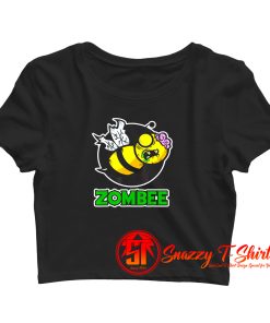 Halloween Zombee Crop Top Shirt