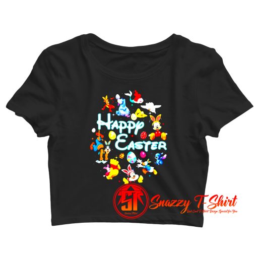 Happy Easter Crop Top Shirt