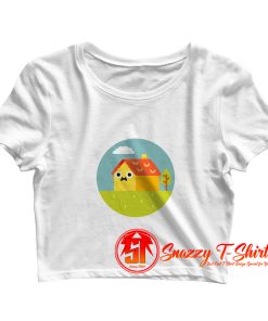 Happy house Crop Top Shirt