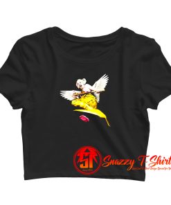 Harley Quinn Birds of Prey Gum Crop Top Shirt
