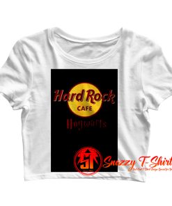 Harry Potter Hard Rock Cafe Hogwarts Crop Top Shirt