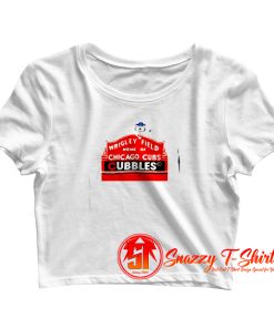Harry Styles Wrigley Field Chicago Cubs Crop Top Shirt