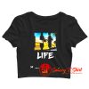 Hawaii Hawaiian Native Beach Aloha Summer Crop Top Shirt