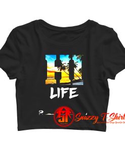 Hawaii Hawaiian Native Beach Aloha Summer Crop Top Shirt