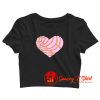 Heart Pan Dulce Mexican Crop Top Shirt