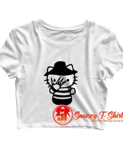 Hello Kitty Freddie Mashup Crop Top Shirt