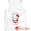 Hello titty funny parody hello kitty Tank Top