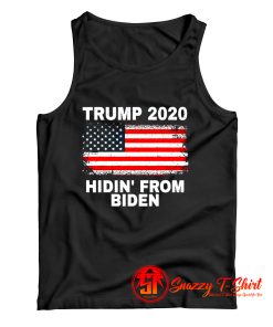 Hidin From Biden Trump 2020 Tank Top