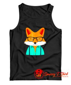 Hipster Fox Tank Top
