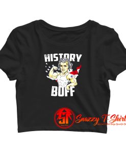 History Buff President Andrew Jackson Patriotic Crop Top Shirt