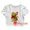 HoHoHo Cartoon Rugrats Christmas Crop Top Shirt