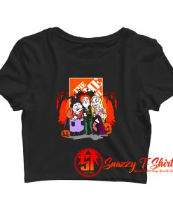 Hocus Pocus the home depot Halloween Crop Top Shirt