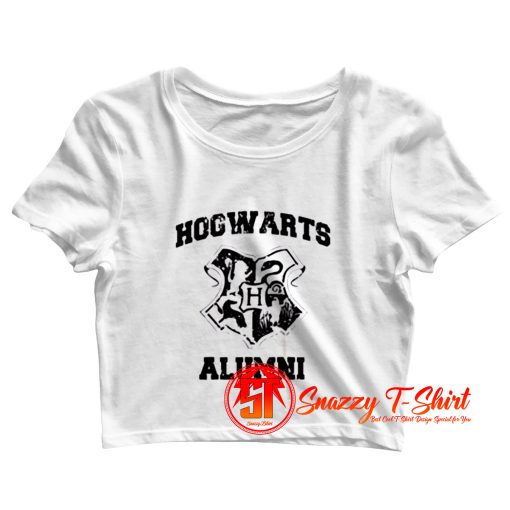 Hogwarts Alumni Harry Potter Emma Watson Crop Top Shirt