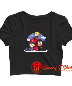 Home Alone Christmas Crop Top Shirt