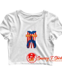 Homelander The Boys Lasers Graphic Crop Top Shirt