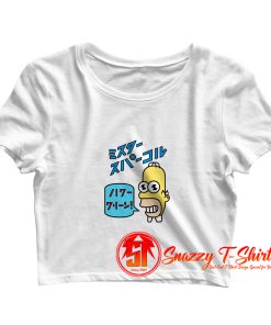 Homers soap Crop Top Shirt
