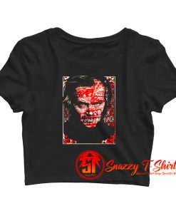 Horror Art Obsession Jack Torrance The Shining Stephen King Crop Top Shirt
