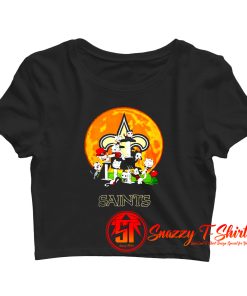 Horror Characters Chibi Saints Crop Top Shirt