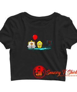 Horror Park Crop Top Shirt