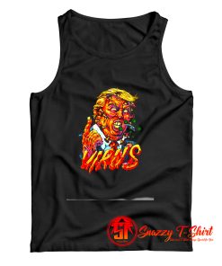 Horror Trump Virus Halloween Tank Top
