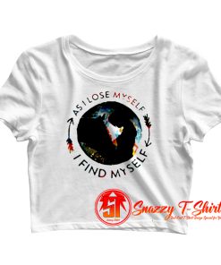 Horse Find Myself Crop Top Shirt