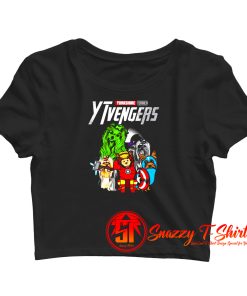 Hot Marvel Avengers Endgame Yorkshire Terrier YTvengers Crop Top Shirt