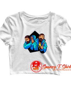 Hotline Guy Drake Meme Crop Top Shirt