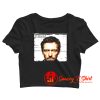 House TV Show Distressed Look Crop Top Shirt